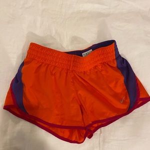 Orange Nike Shorts